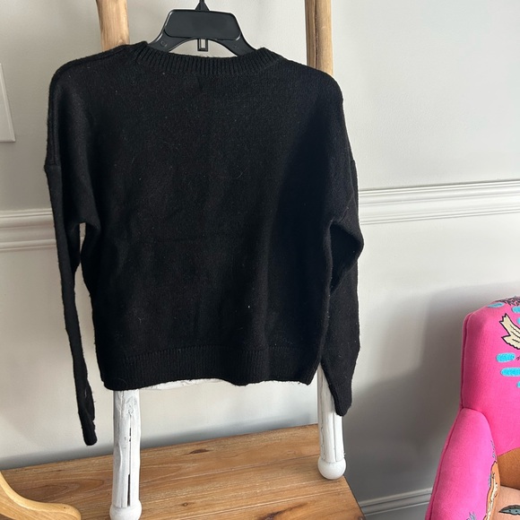 Anthropologie Oh Deer Reindeer Sweater Size Small Z24 - Picture 3 of 3